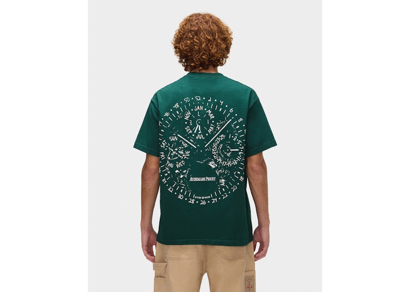 Travis Scott CJ x Audemars Piguet Watch Face Tee Green
