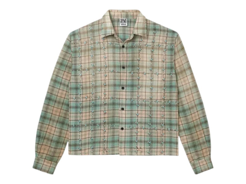 Vale Forever Little Gems L/S Flannel Green